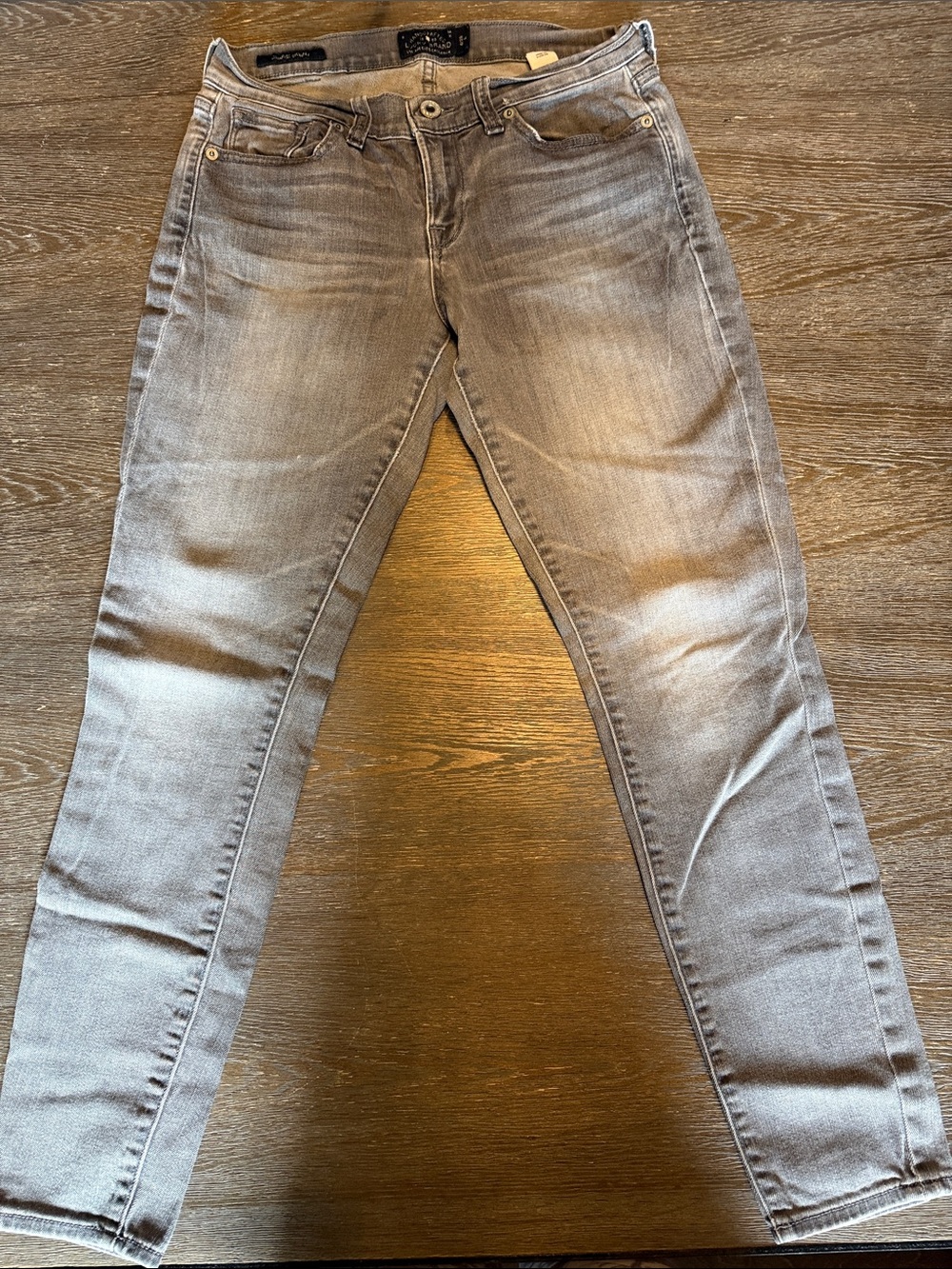 Lucky Brand Women's Light Gray Skinny Jeans